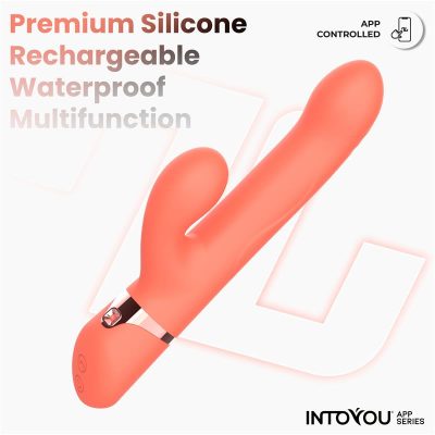 Mindy Vibrador con Anillo de Bolas Up and Down, Finger y Pulsación con APP