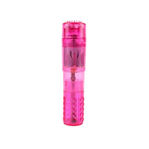 Mini Masajeador 3 Cabezales Rosa - imagen 6