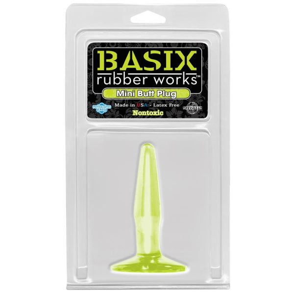 Mini Plug Anal 10.8 cm Brilla en la Oscuridad - imagen 2
