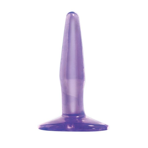 Basix Rubber Works  Mini Butt Plug - Color Púrpura