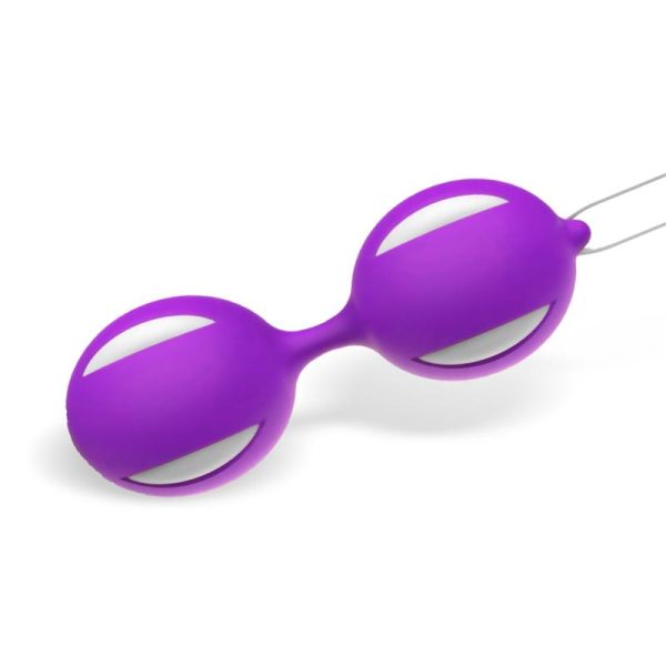 Misha Bola de Kegel Doble Silicona Púrpura - imagen 5