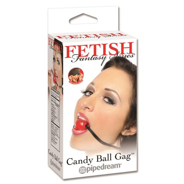 Fetish Fantasy Series Mordaza en Forma de Bola sabor Caramelo de Cereza - imagen 3