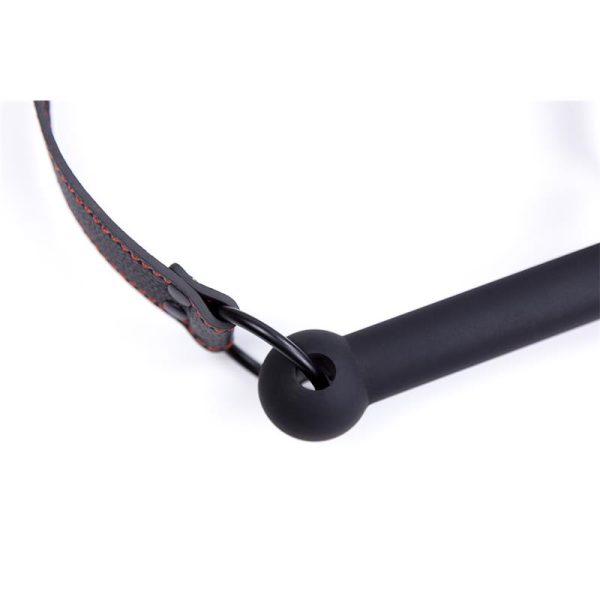 Mordaza de Hueso Ajustable Silicona Negro - imagen 3