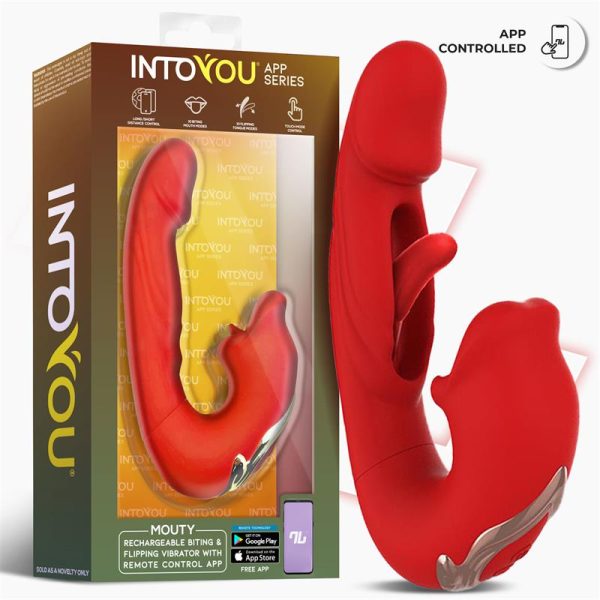 Mouty Vibrador con Función de Mordisqueo y Flipping con App - imagen 3