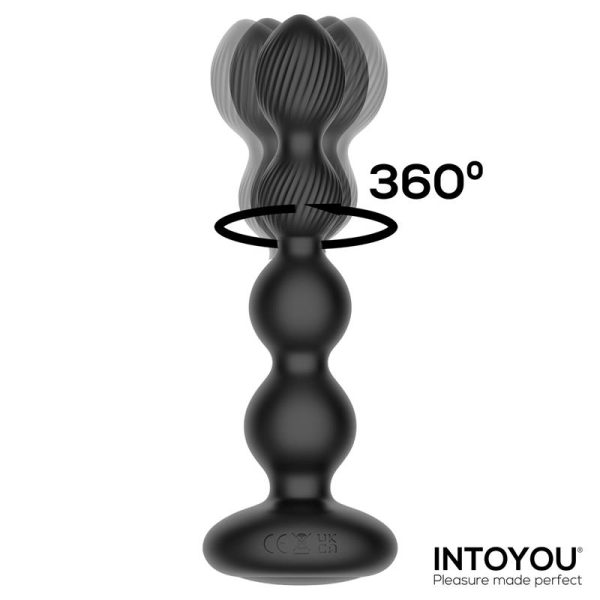 Mouve Plug Anal con Waving y Vibración con Control Remoto 2 Motores - imagen 7