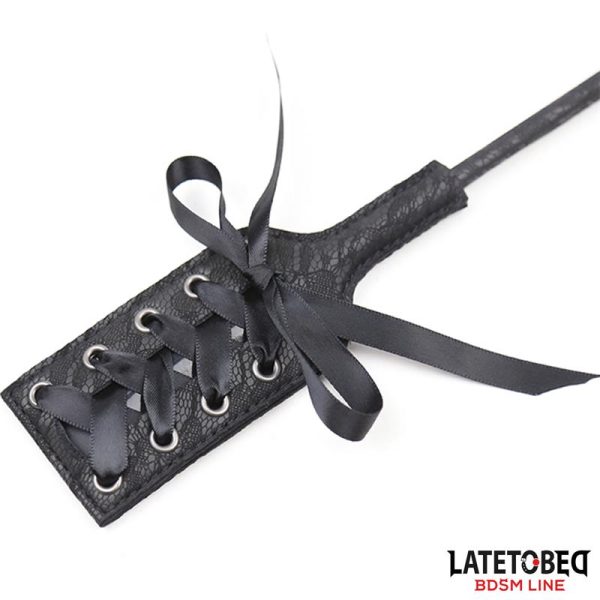 Multi Feathers Tickler and Lace Ribbon Paddle Comb - imagen 7