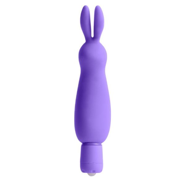Neon Mini Vibrador Luv Bunny Púrpura - imagen 4