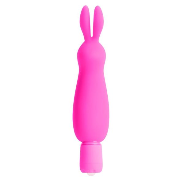 Neon Mini Vibrador Luv Bunny Rosa - imagen 3