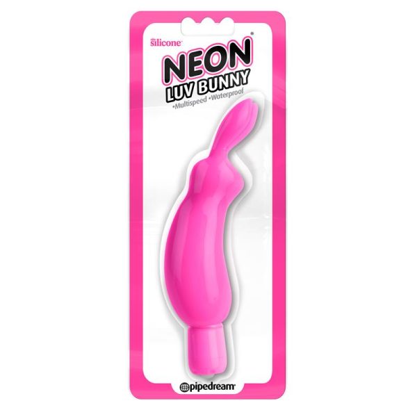 Neon Mini Vibrador Luv Bunny Rosa - imagen 5