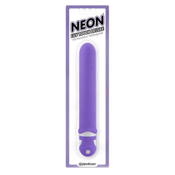 Neon Vibrador Luv Touch Deluxe Púrpura - imagen 2