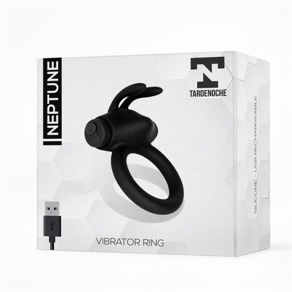Neptune Anillo Vibrador Silicona Recargable USB - imagen 4