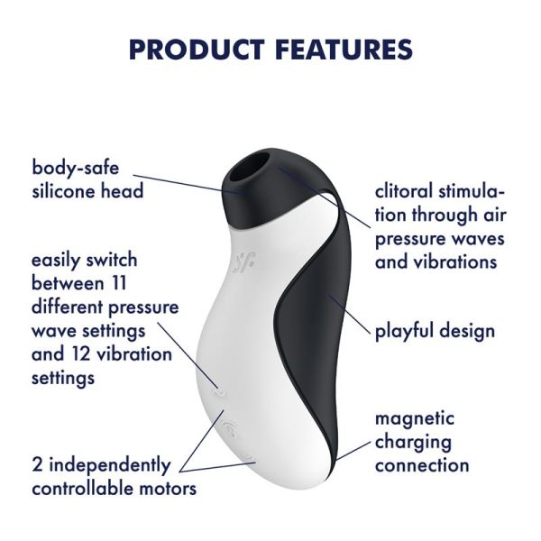 Orca Succionador de Clítoris Double Air Pulse - imagen 3