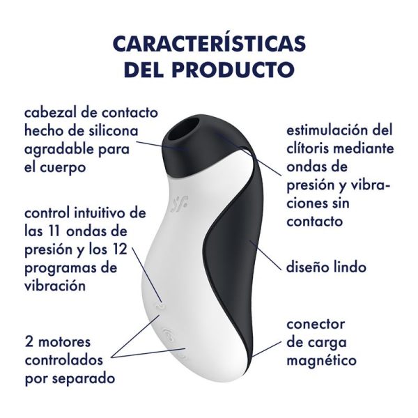 Orca Succionador de Clítoris Double Air Pulse - imagen 5