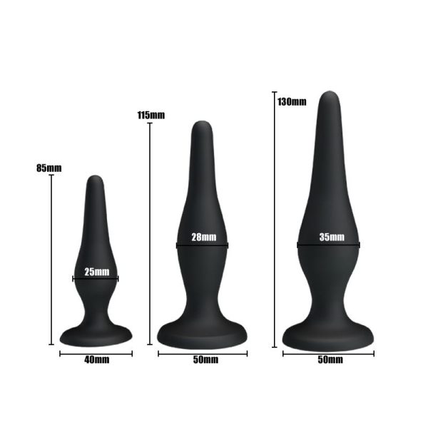 Butt Plug Set of 3 Clave 35 - imagen 8