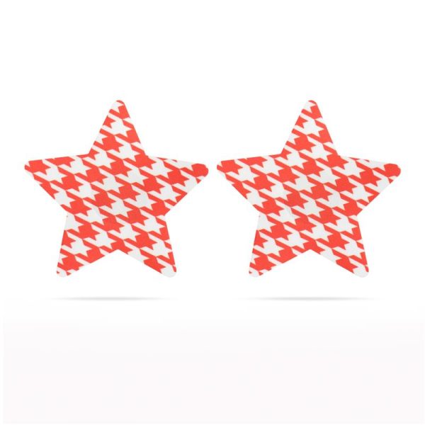 Pack Pezoneras Estrella Rojo y Negro - imagen 3