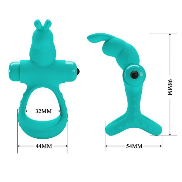 Anillo para el Pene con Vibración Passionate Figgy Verde - imagen 2