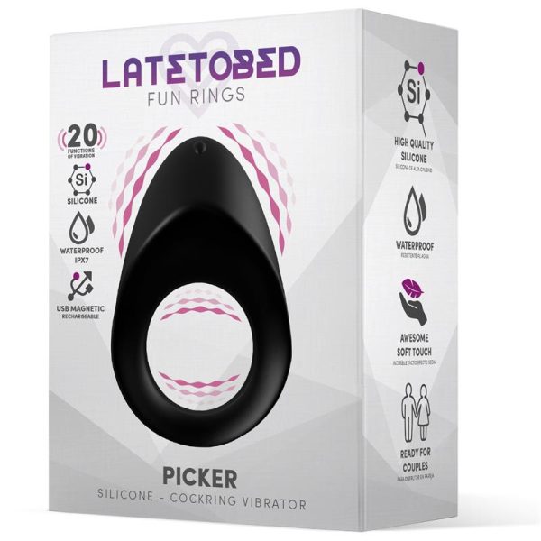 Picker Anillo Vibrador Parejas Silicona - imagen 2