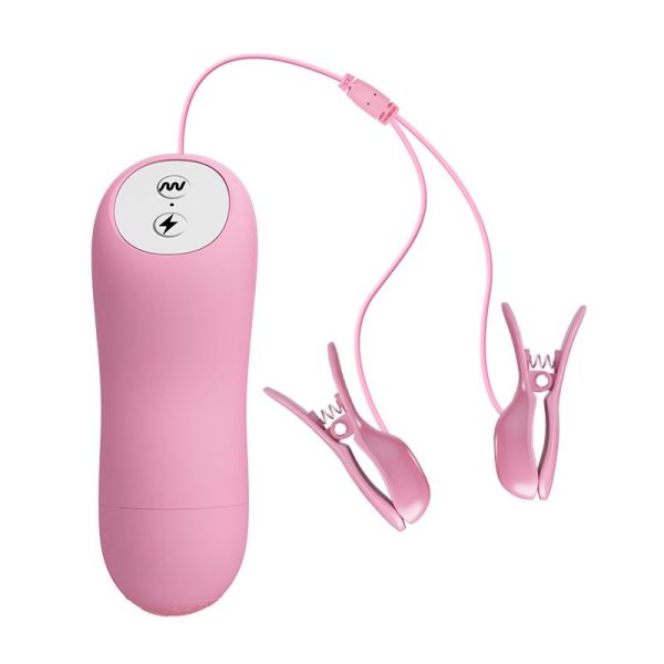Pinza para Pezones con Vibración y Electro Shock - imagen 3