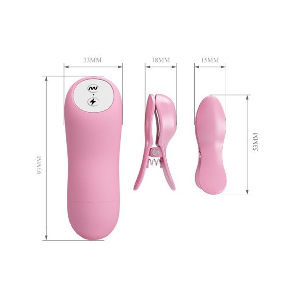 Pinza para Pezones con Vibración y Electro Shock - imagen 5