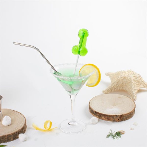 Piruleta de Pene Sabor Caipirinha con Alcohol - imagen 3