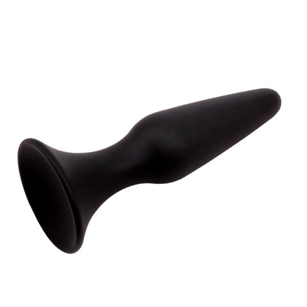Plug Anal 12.5 x 3.1 cm Silicona Negro - imagen 4