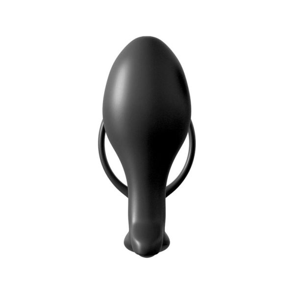 Anal Fantasy Collection  Ass-Gasm Cockring Advanced Plug - Color Negro - imagen 5