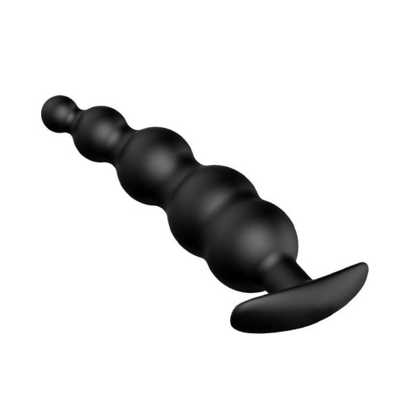 Plug Anal Burbujas Silicona Negro - imagen 4
