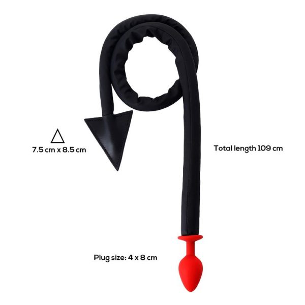 Plug Anal con Cola de Diablo Devil Tail - imagen 7