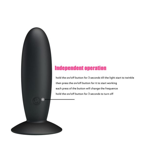 Plug Anal con Control Remoto Color Negro - imagen 5