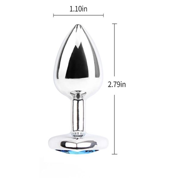 Plug Anal con Gema Heart Gem - imagen 4