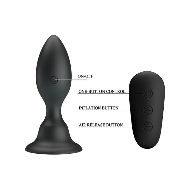Mr. Play Vibrating Anal Plug with Remote Cl50 - imagen 7