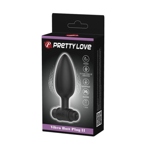 Plug Anal con Vibración Vibra Butt Plug II USB - imagen 3