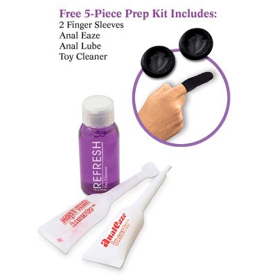 Anal Fantasy Collection Elite Vibrating Plug - Color Negro