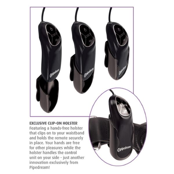 Anal Fantasy Collection Elite Vibrating Plug - Color Negro - imagen 4