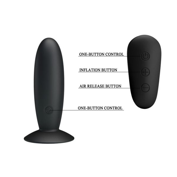 Mr. Play Plug Anal con Vibración y Control Remoto USB - imagen 5