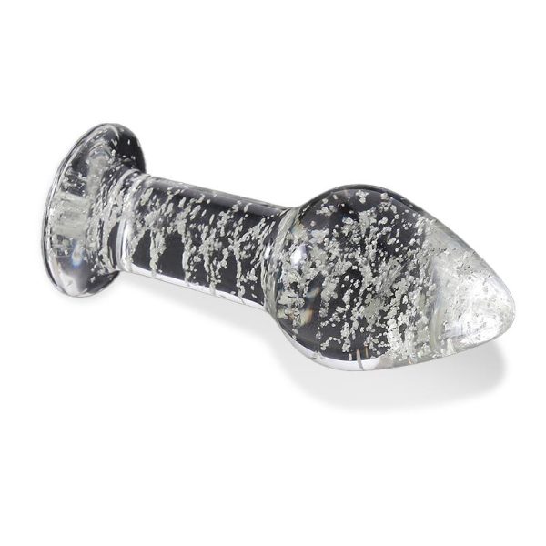 Plug Anal de Cristal que Brilla en la Oscuridad - imagen 4