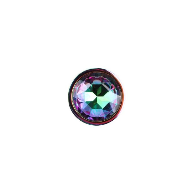 Plug Anal de Metal con Joya Circular 2.7 - imagen 3