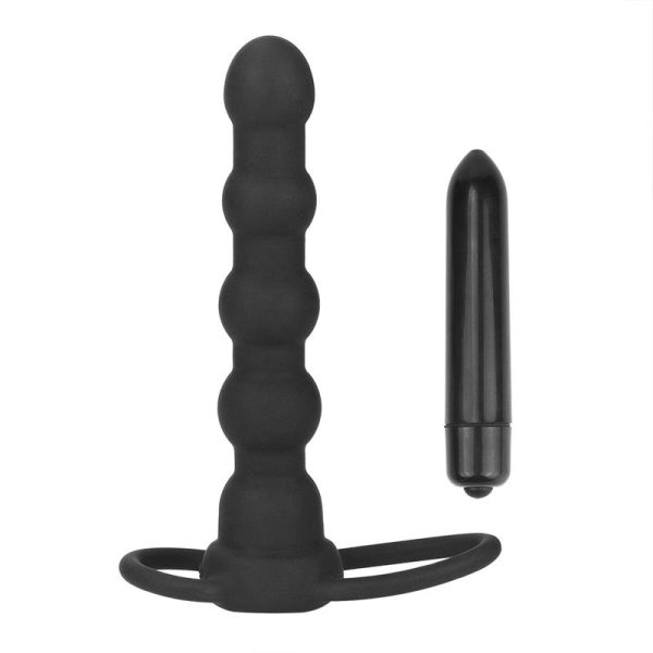 Plug Anal Double Prober con Vibración Negro - imagen 2