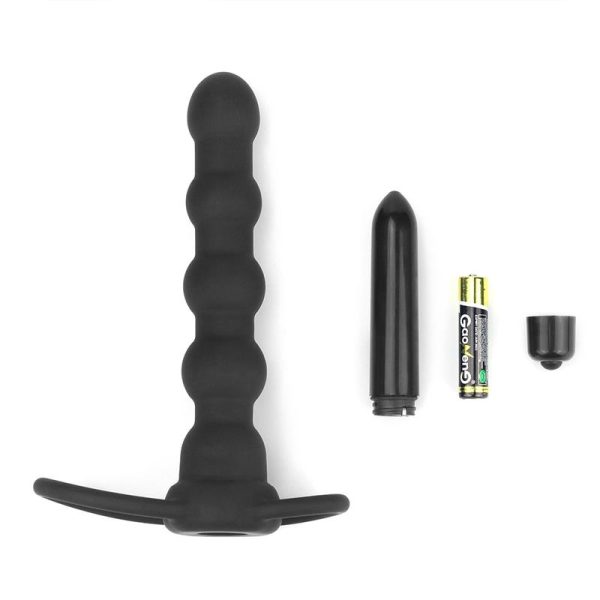 Plug Anal Double Prober con Vibración Negro - imagen 4