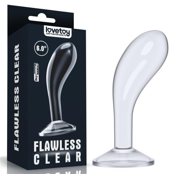 Plug Anal Flawless Clear 6 Transparente - imagen 2