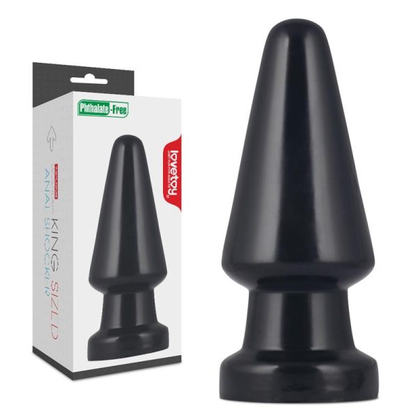 Plug Anal King Sized Anal Shocker 7 Negro - imagen 6