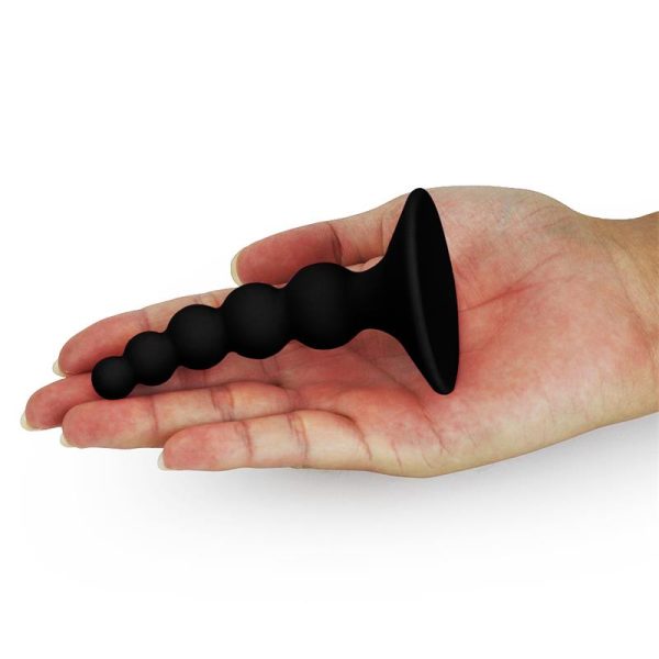 Plug Anal Lure Me Silicona Negro - imagen 4