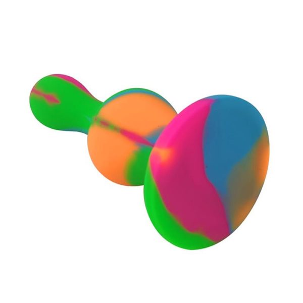 Plug Anal Multi Color Silicona - imagen 2