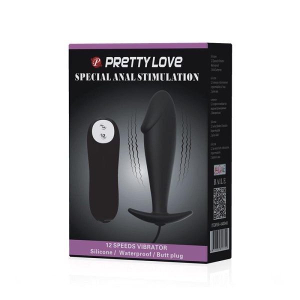 Plug Anal Negro con Mando - imagen 9