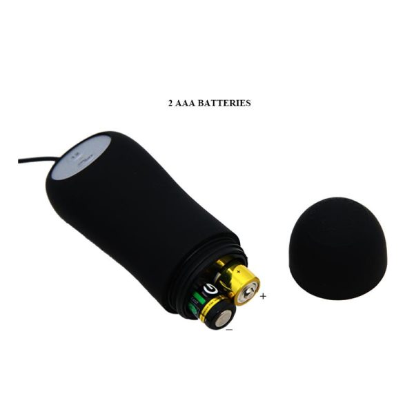 Plug Anal Negro Forma Ancla con Control Remoto - imagen 2