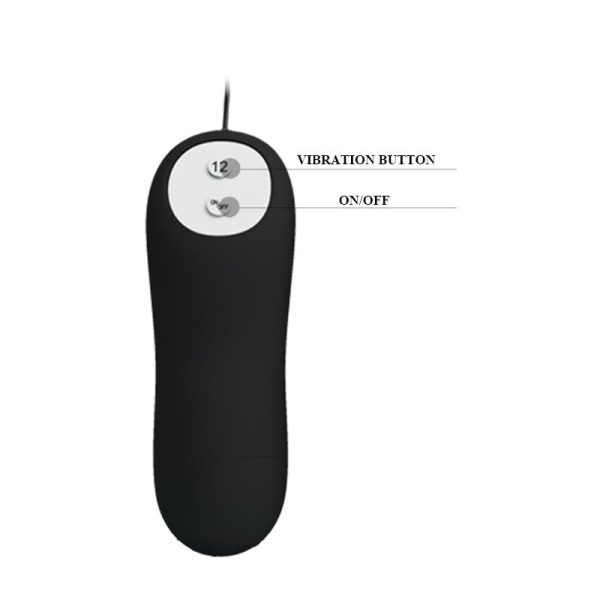 Plug Anal Negro Forma Ancla con Control Remoto - imagen 8