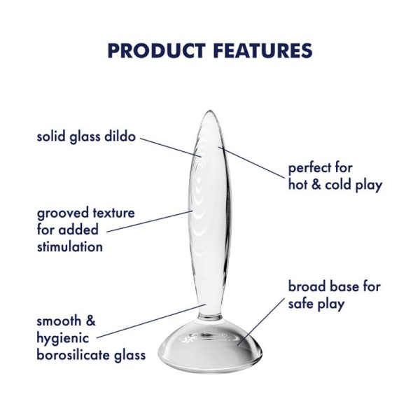 Plug Anal Sparkling Crystal Hot and Cold Transparente - imagen 6