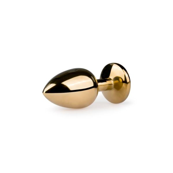 Plug con Cristal Transparente No. 1 - Dorado - imagen 3