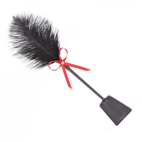 Plumas y Pala 2 en 1 36 cm Negro/Rojo - imagen 4
