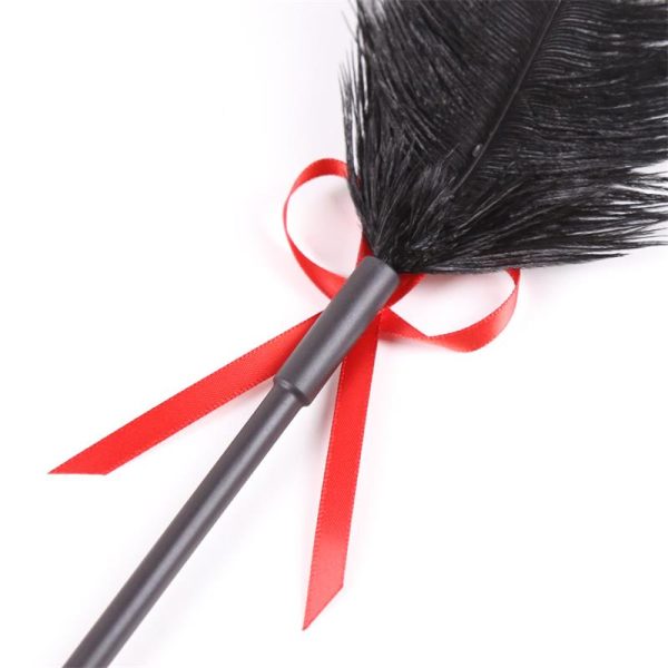 Plumas y Pala 2 en 1 36 cm Negro/Rojo - imagen 6